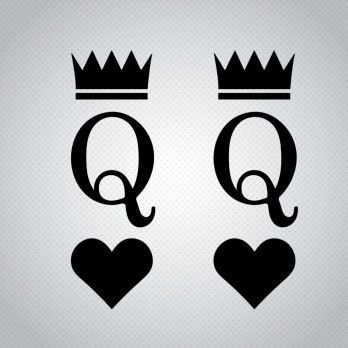 Pegatina Queen Queen