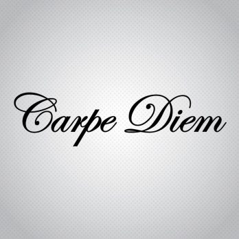 Pegatina Carpe Diem