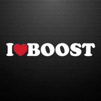 Pegatina I Love Boost