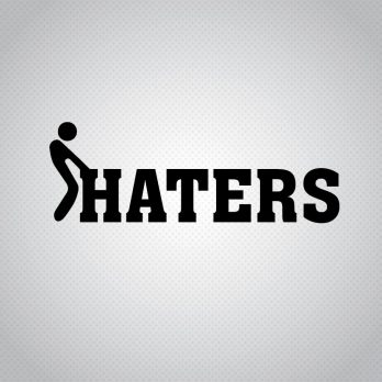 Pegatina Fck Haters
