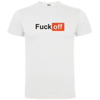Camiseta Fuck Off (Parodia Porn Hub)