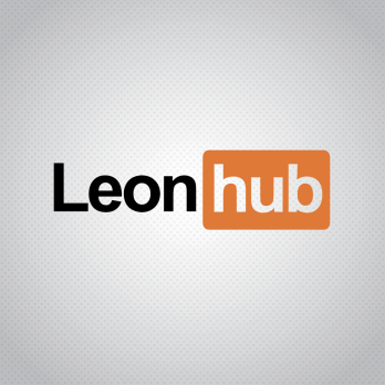 Pegatina Leon Hub