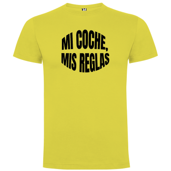 Camiseta Mi Coche Mis Reglas