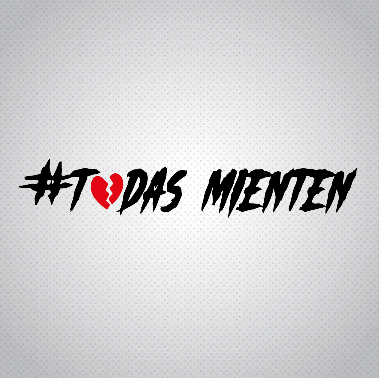 Pegatina Todas Mienten