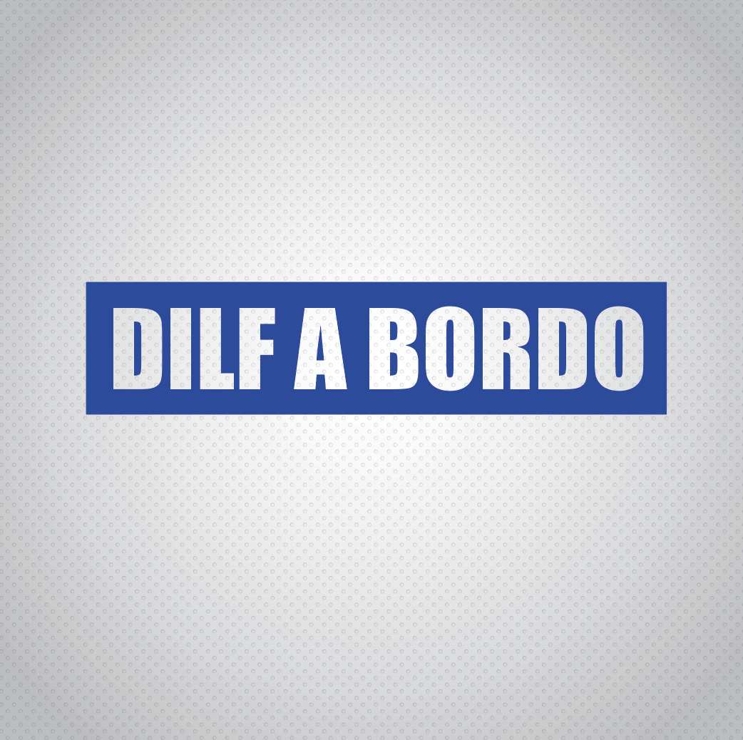 Pegatina DILF A BORDO