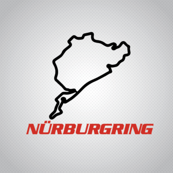 Pegatina Circuito Nürburgring