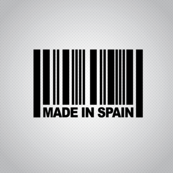 Pegatina Made in Spain