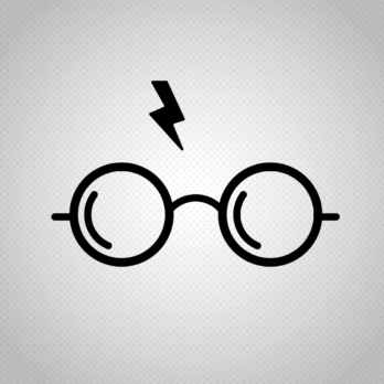 Pegatina Gafas Harry Potter
