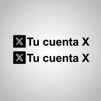 Pegatina personalizada con tu X Pack de 2