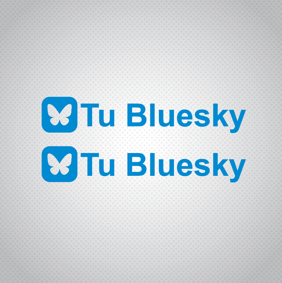 Pegatina personalizada con tu Bluesky Pack de 2