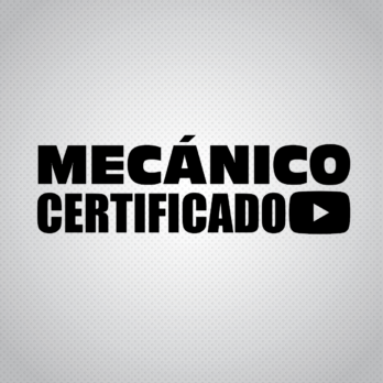 Pegatina Mecanico Certificado YouTube