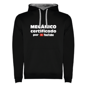 Sudadera Mecanico Certificado por Youtube