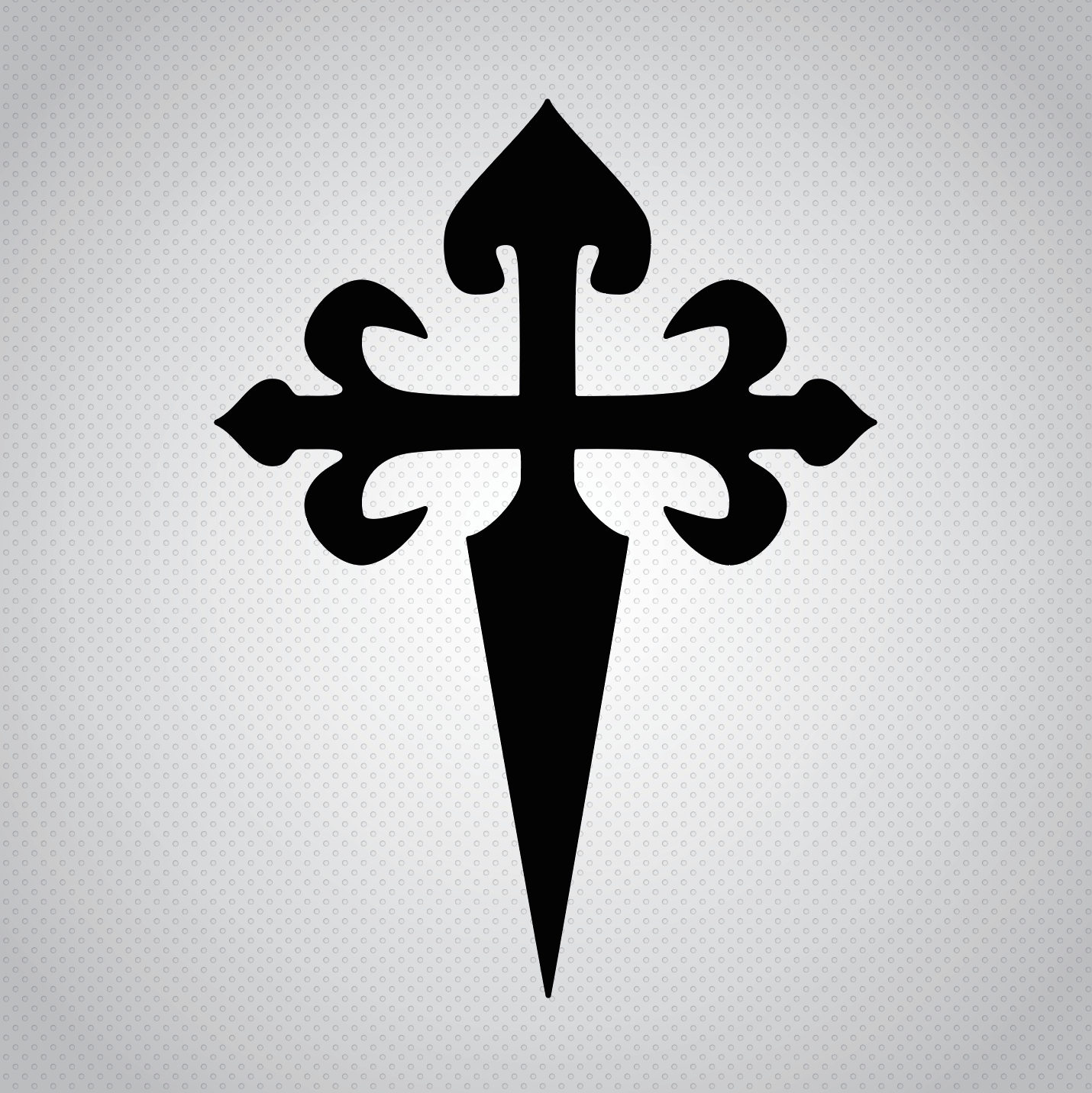 Pegatina Cruz de Santiago