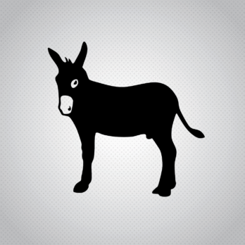 Pegatina Burro Catalán