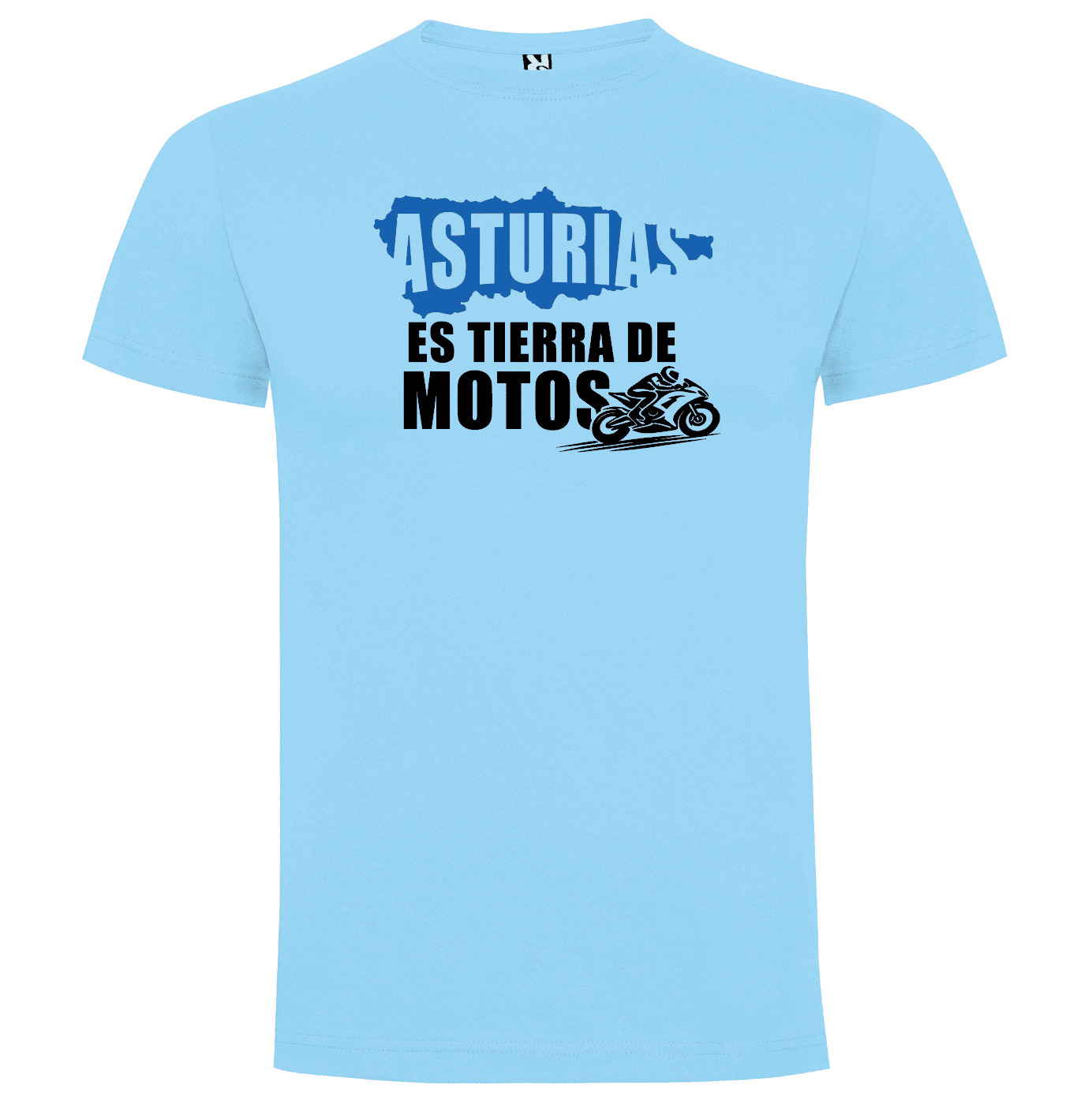 Camiseta Asturias tierra de motos