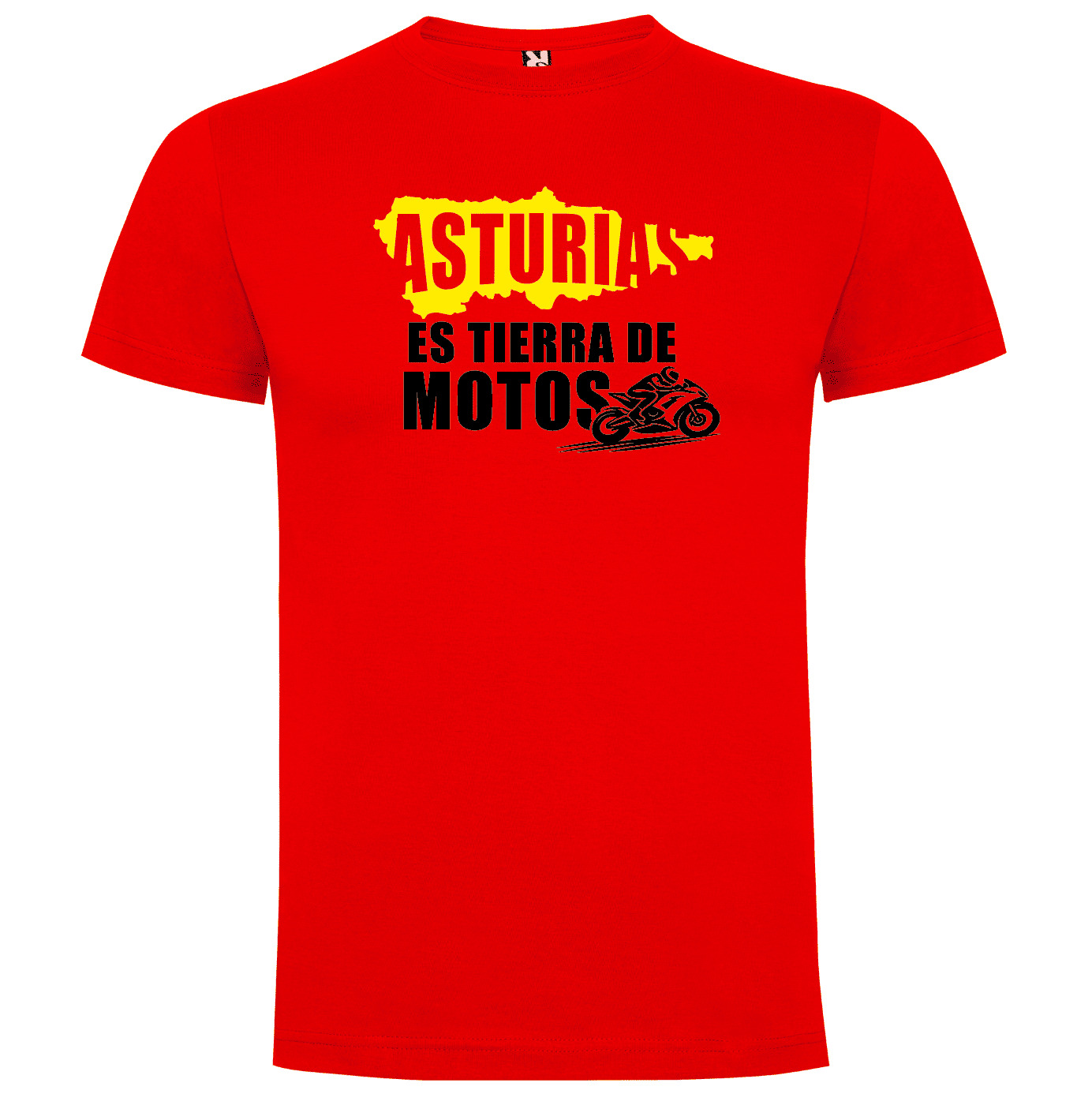 Camiseta Asturias tierra de motos