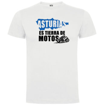 Camiseta Asturias tierra de motos