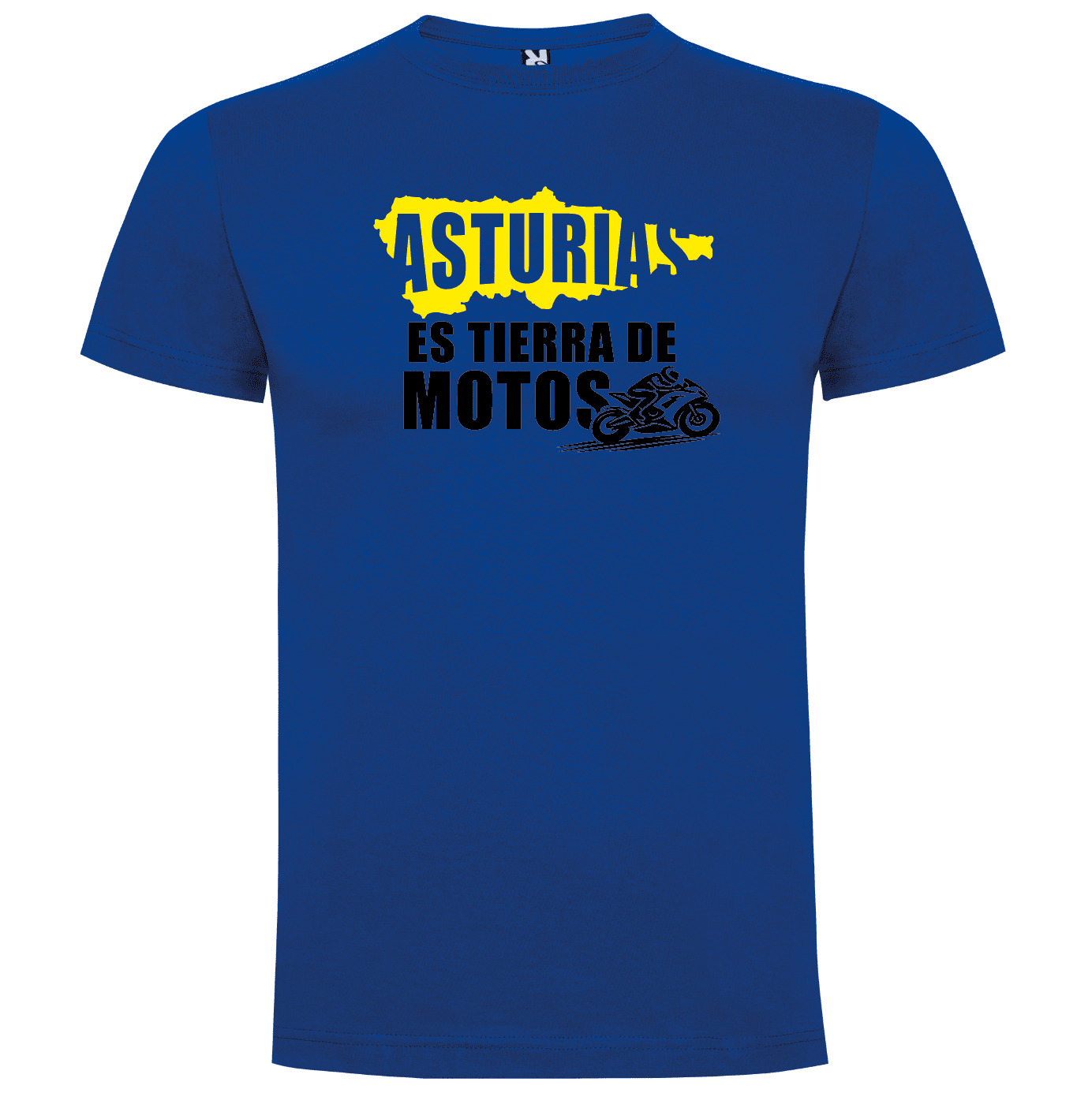 Camiseta Asturias tierra de motos