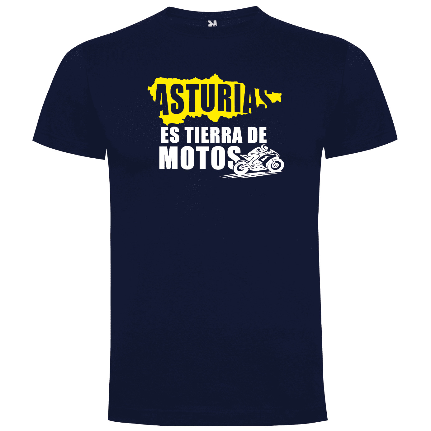 Camiseta Asturias tierra de motos