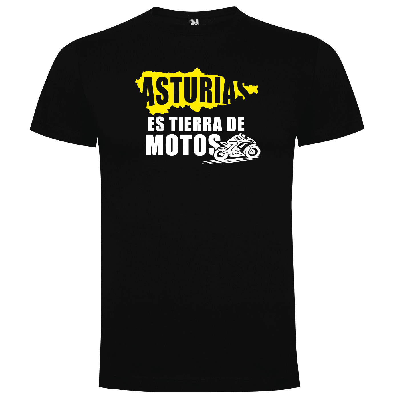 Camiseta Asturias tierra de motos