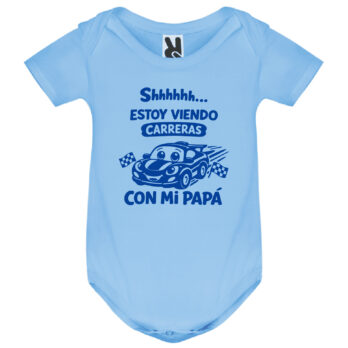Body viendo carreras con mi papá