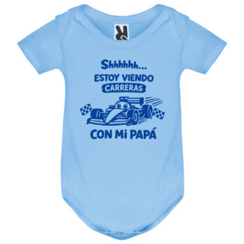 Body viendo carreras con mi papá F1