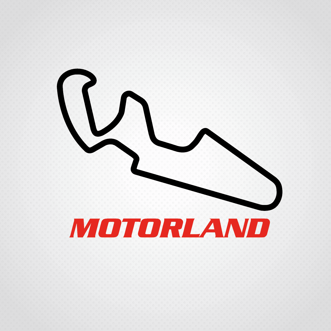 Pegatina Circuito Motorland