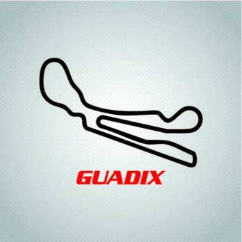 Pegatina Circuito Guadix